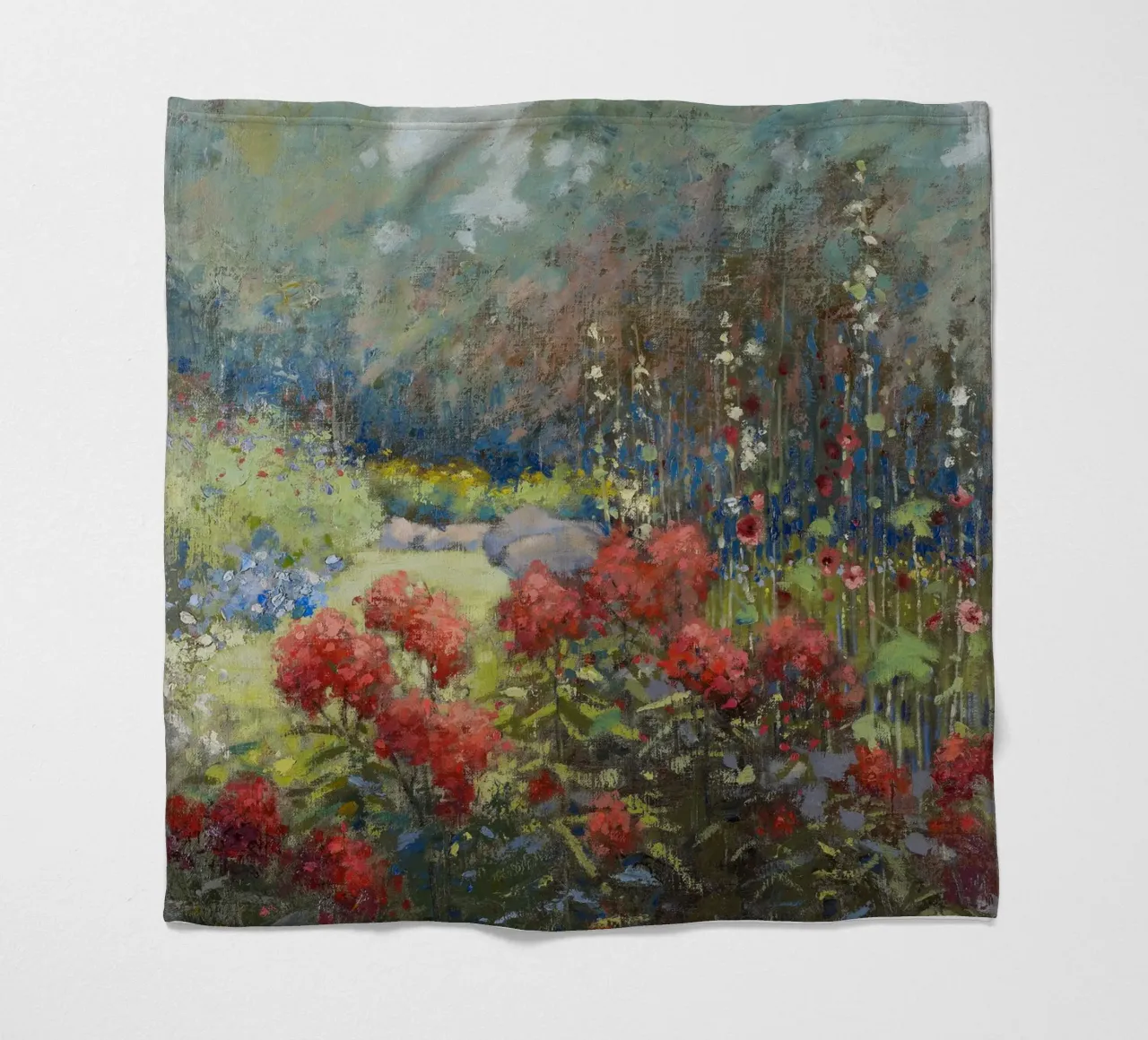 A Garden in September coperta in pile da apoloprints