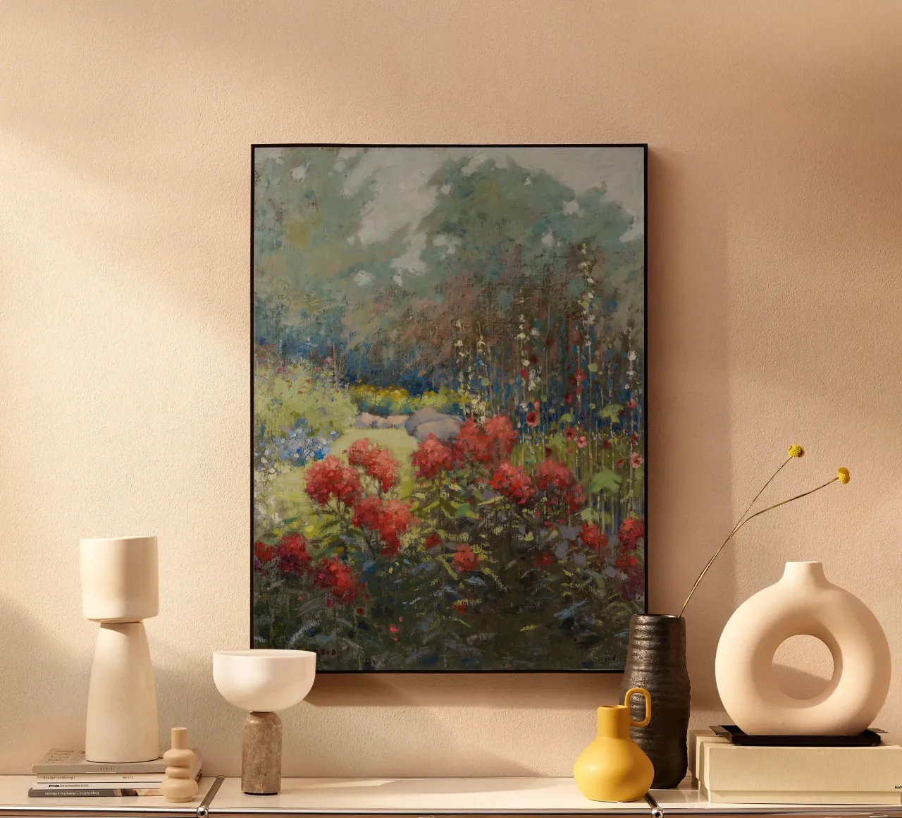 A Garden in September alluminio dibond da apoloprints