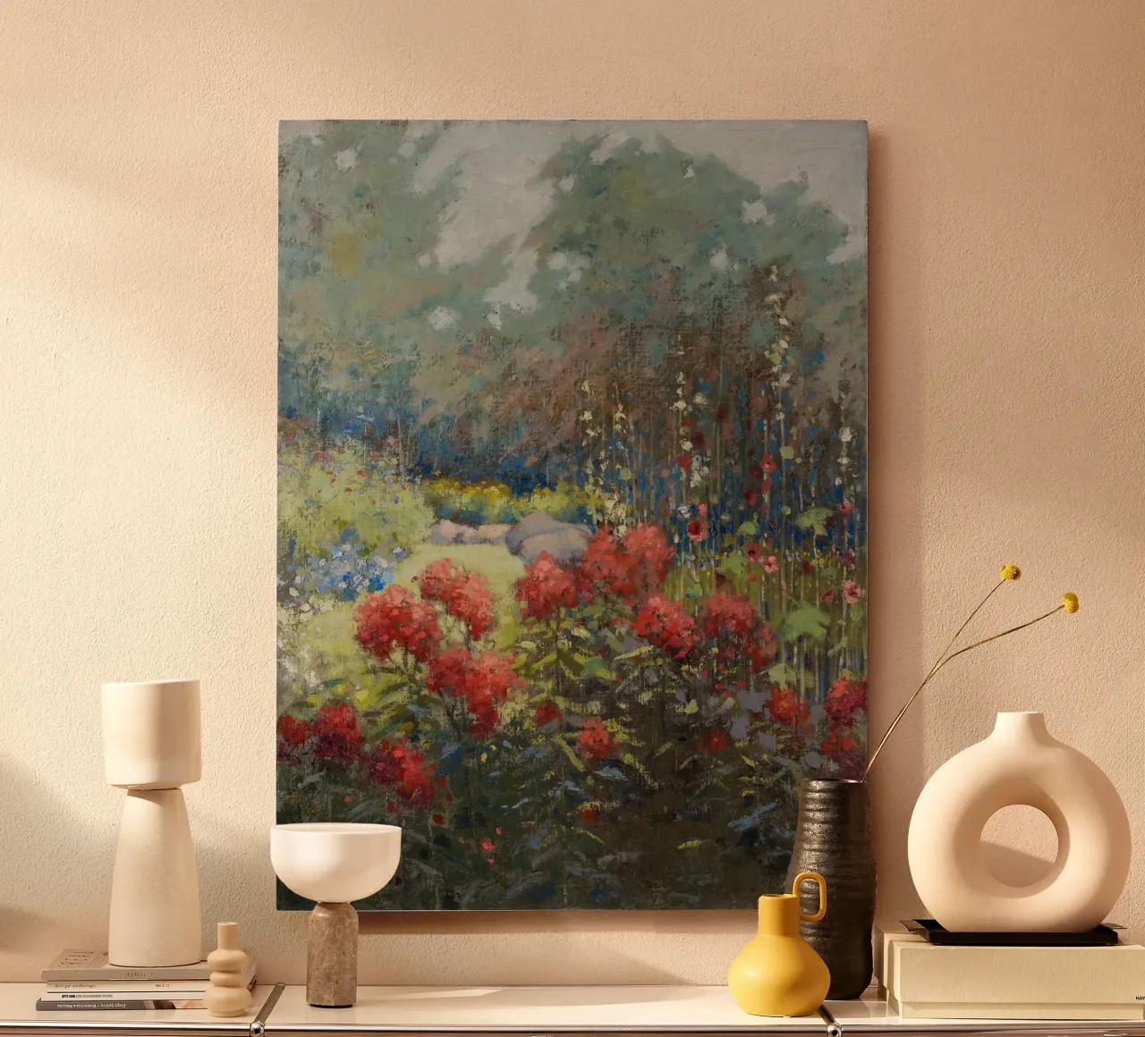A Garden in September alluminio dibond da apoloprints