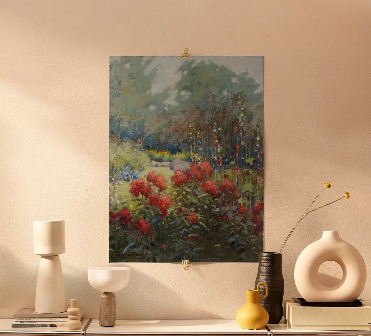 A Garden in September poster da apoloprints