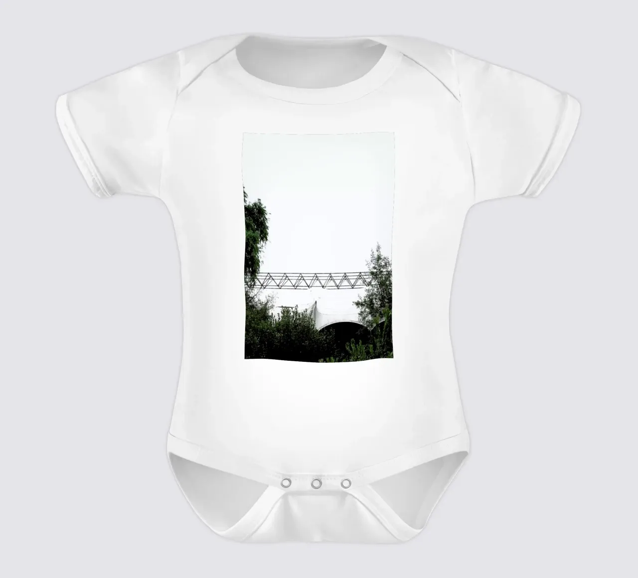 Clear and Present body neonato maniche corte da Ballack Art House