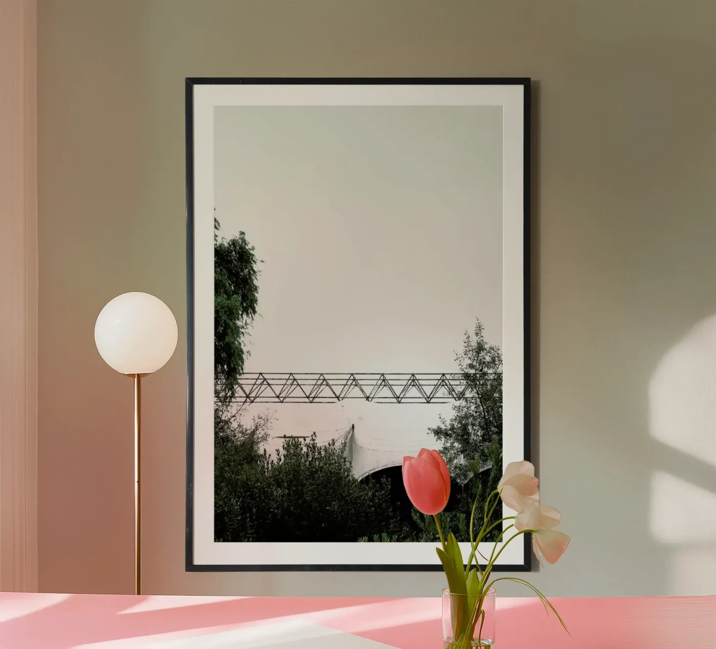 Clear and Present poster by Ballack Art House