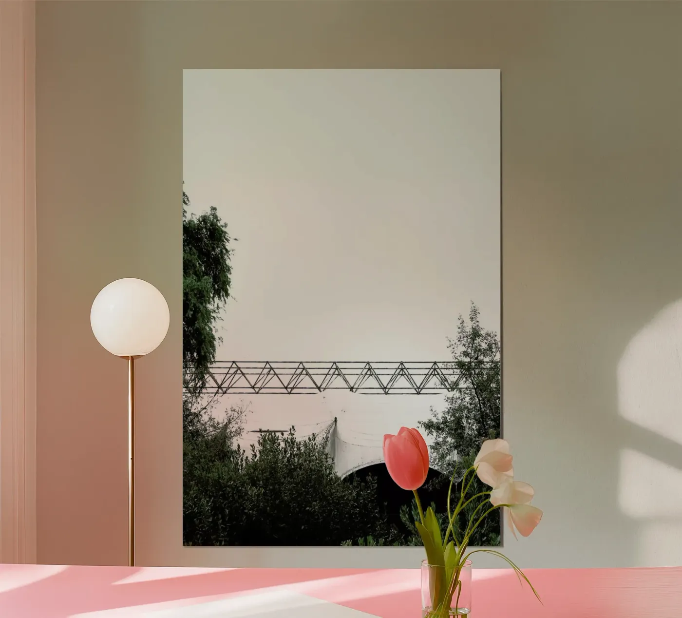 Clear and Present poster da Ballack Art House