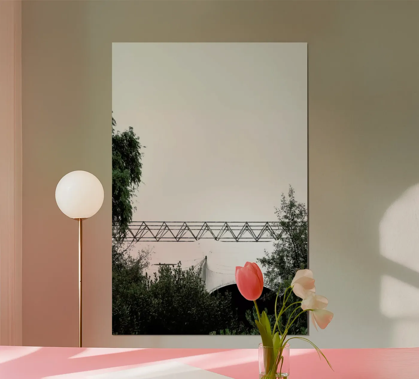 Clear and Present poster by Ballack Art House