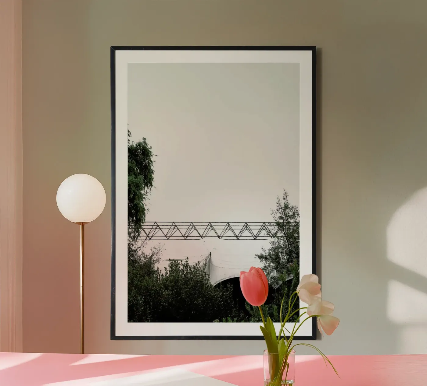 Clear and Present poster da Ballack Art House