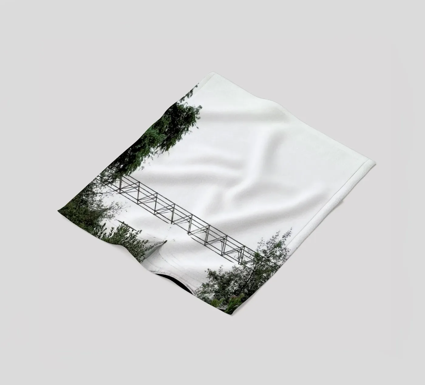 Clear and Present fleece blanket by Ballack Art House
