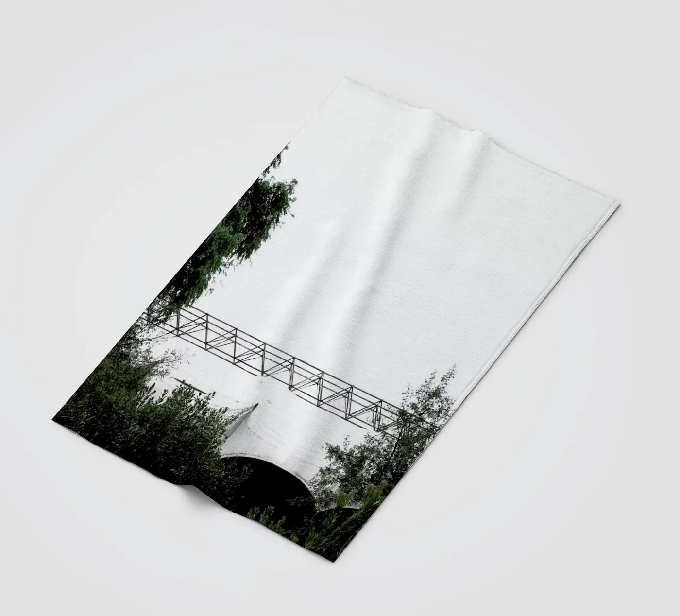 Clear and Present fleece blanket by Ballack Art House