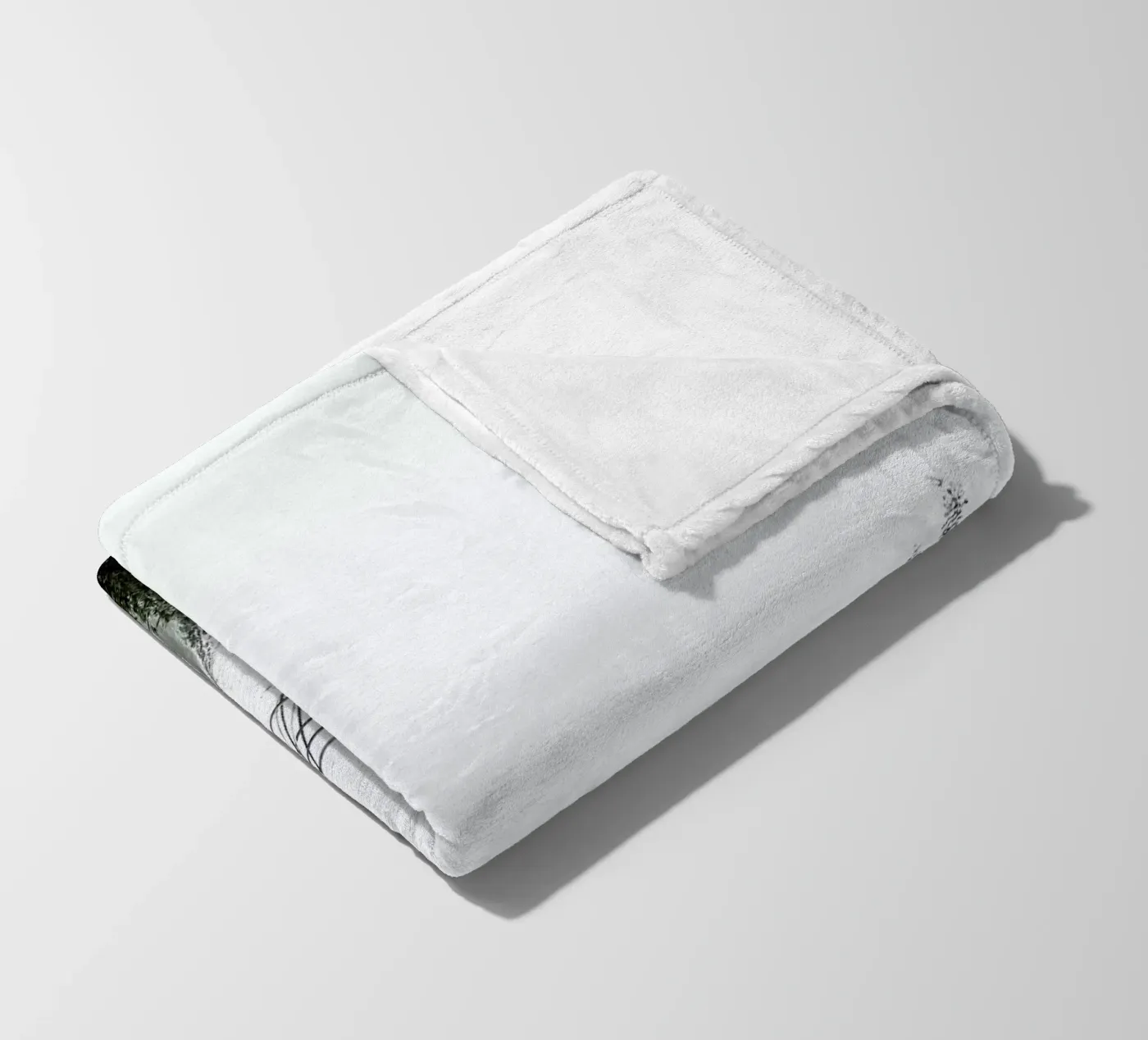 Clear and Present fleece blanket by Ballack Art House