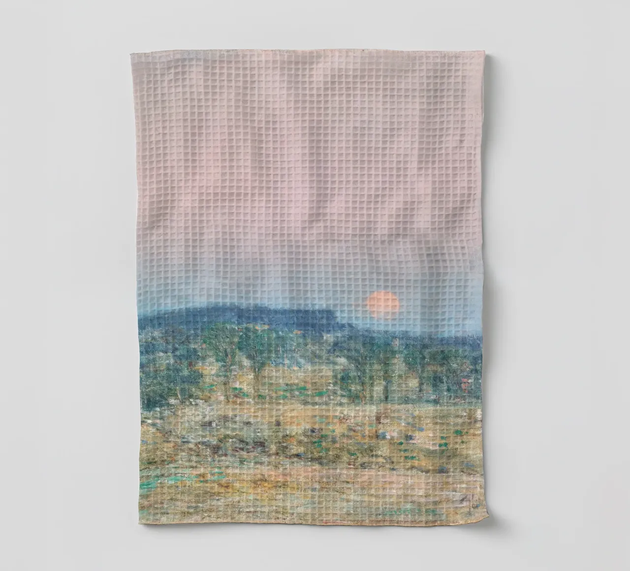Boho Landscape September Moonrise canovaccio da cucina da apoloprints