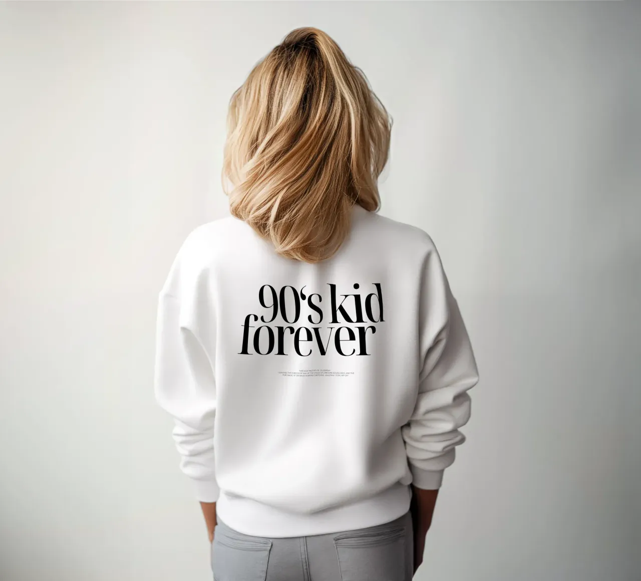 90's kid forever felpa da Sierra Foxtrot