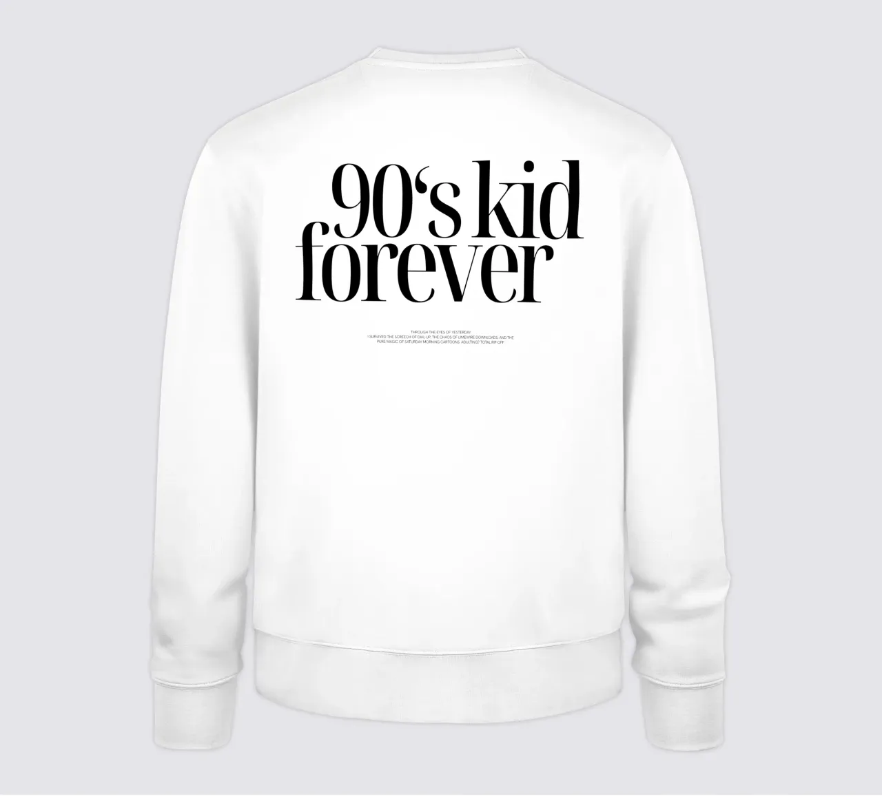90's kid forever felpa da Sierra Foxtrot