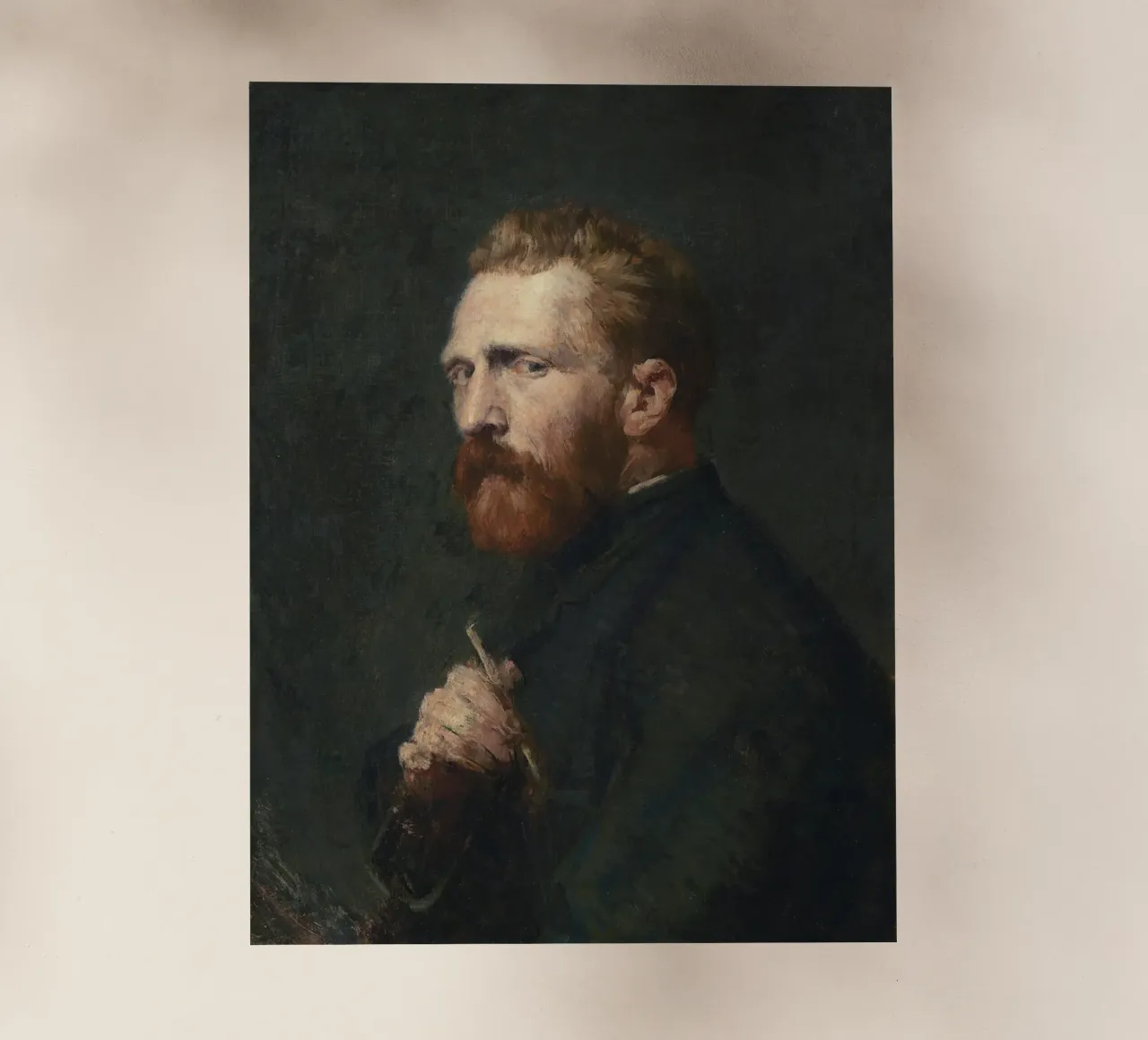 Van Gogh Portrait pellicola backlit da apoloprints