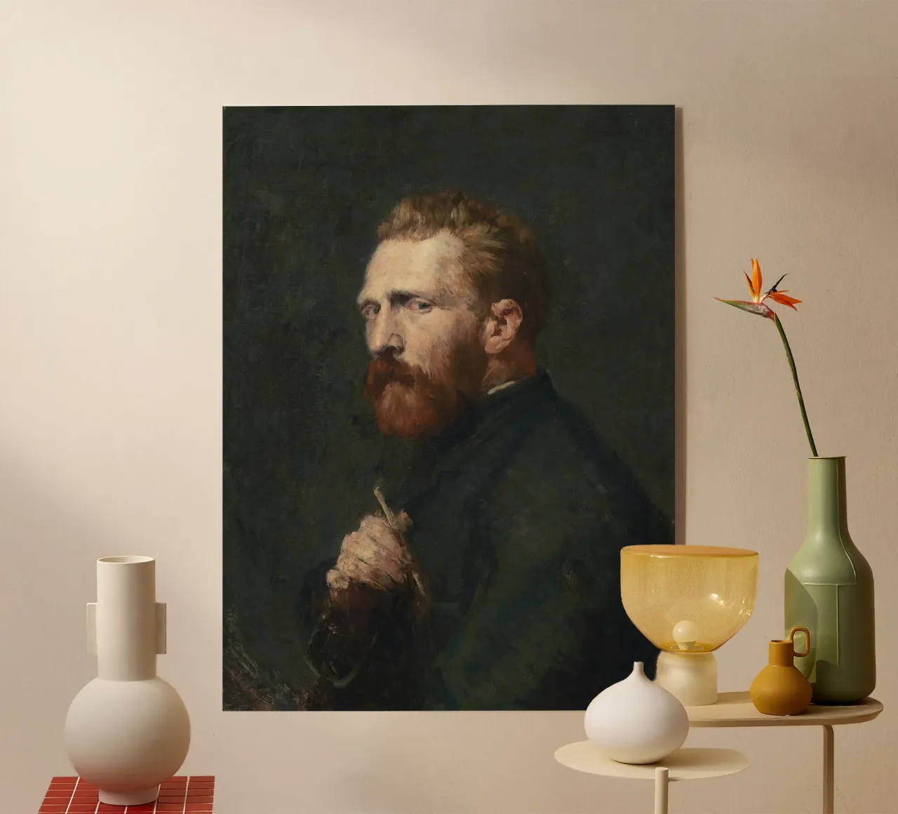 Van Gogh Portrait plexiglass da apoloprints