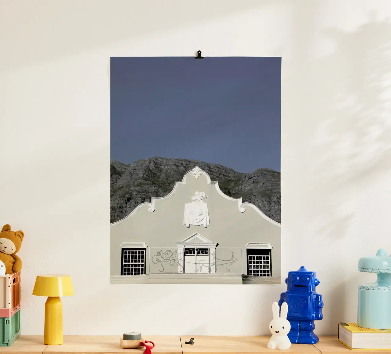 Mainstream (Franschoek, South Africa) poster con telaio in plastica da Ballack Art House