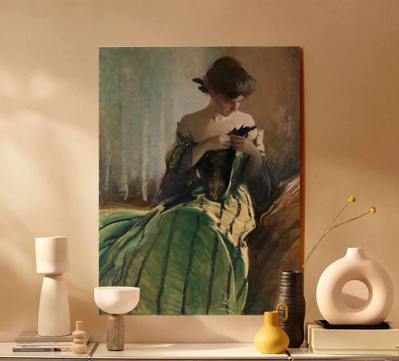 Study in Black and Green plexiglass da apoloprints