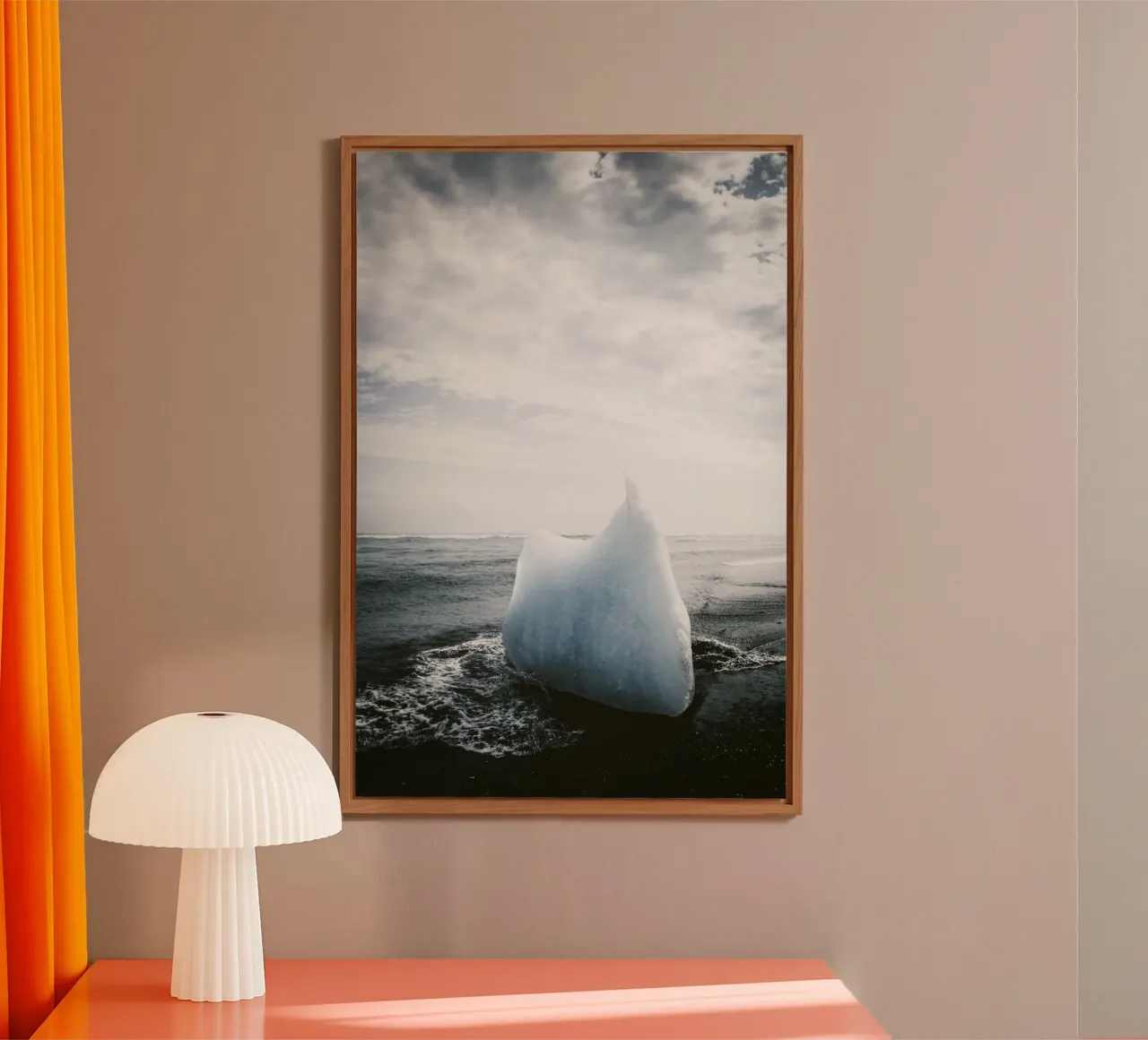 Iceberg a Diamond Beach in Islanda alluminio dibond da thetraveller