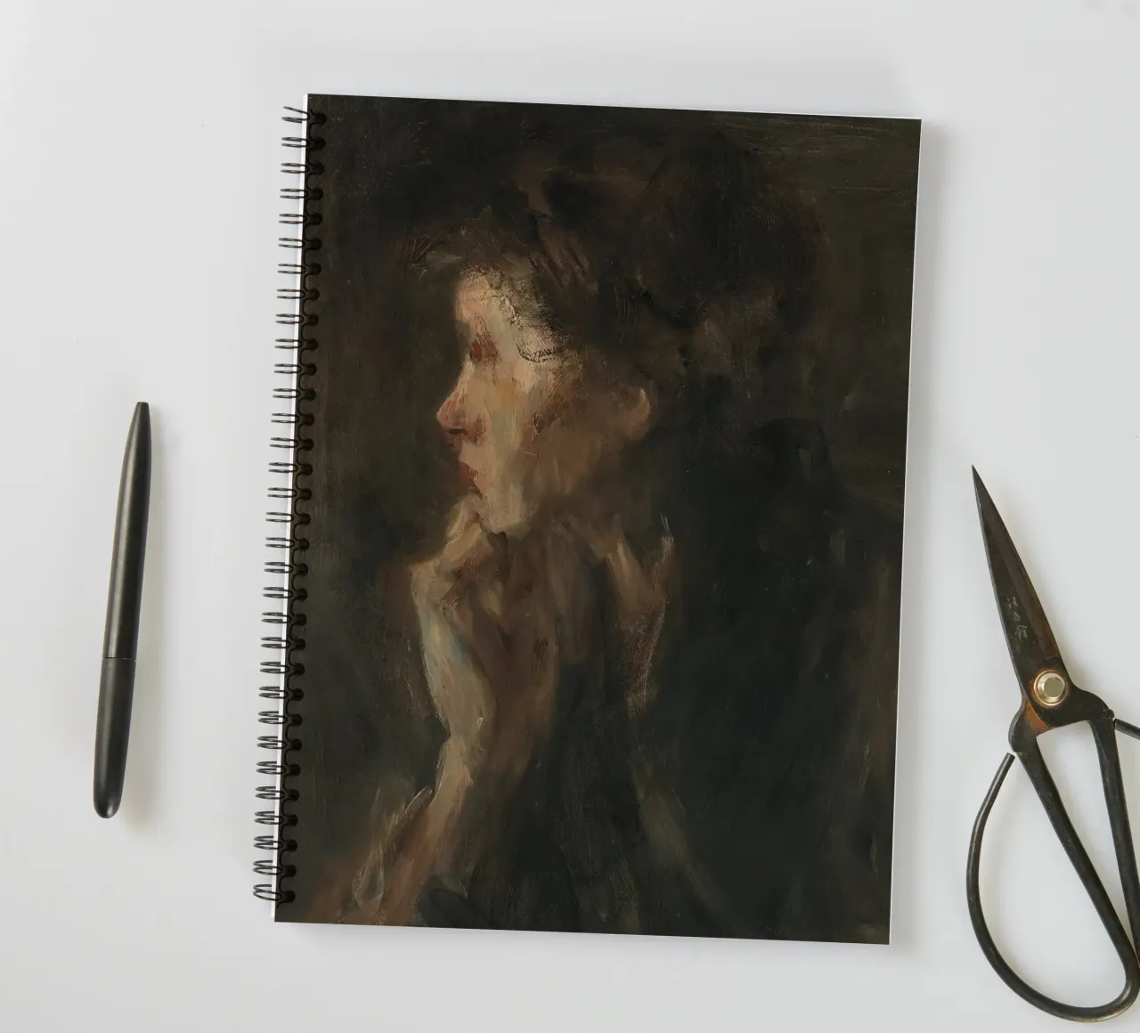 Contemplation spiral notebook by apoloprints