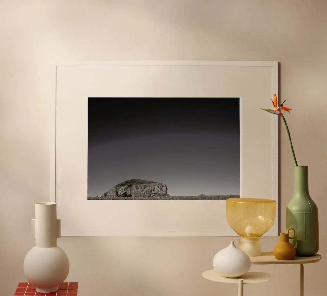 Waiting For (South Africa) poster con telaio in legno da Ballack Art House