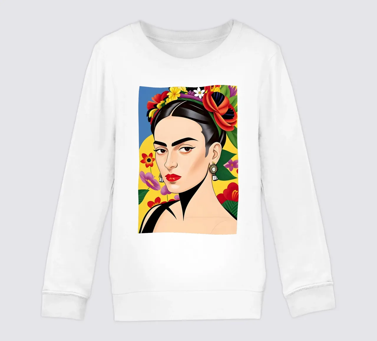 Dopamine Frida Kahlo kids sweatshirt by ART DECO