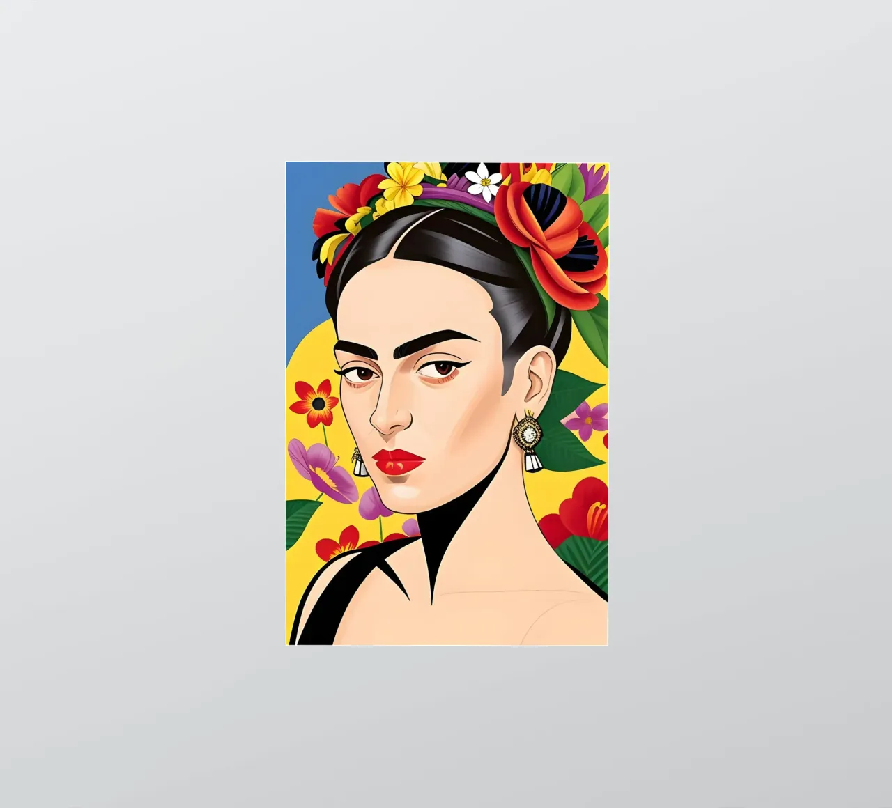 Dopamine Frida Kahlo sticker by ART DECO