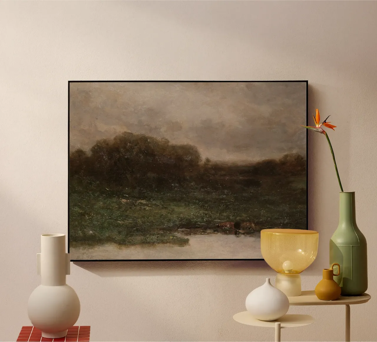 Crepuscolo estivo malinconico plexiglass da Apolo Prints