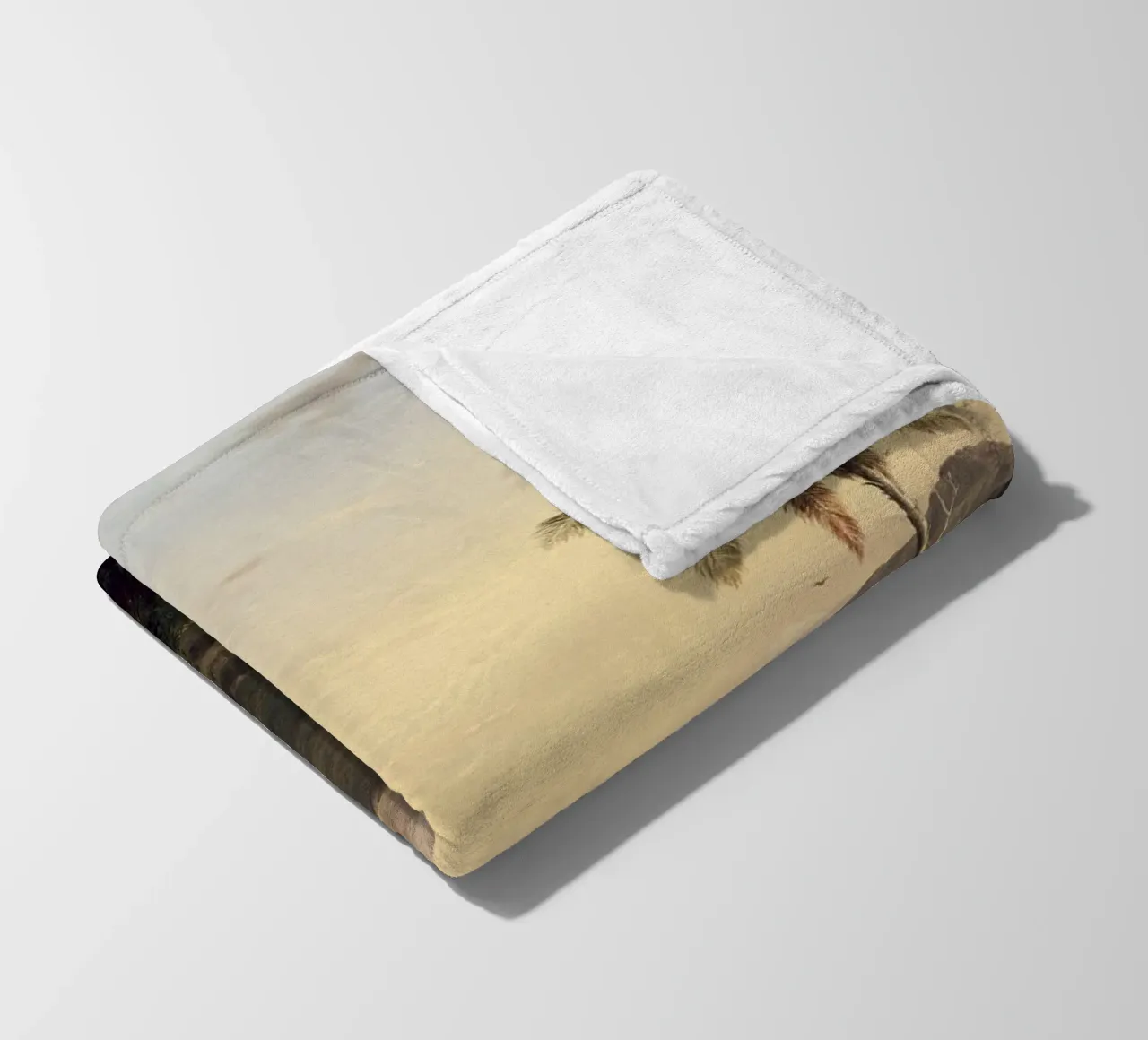 Tropical Landscape coperta in pile da apoloprints