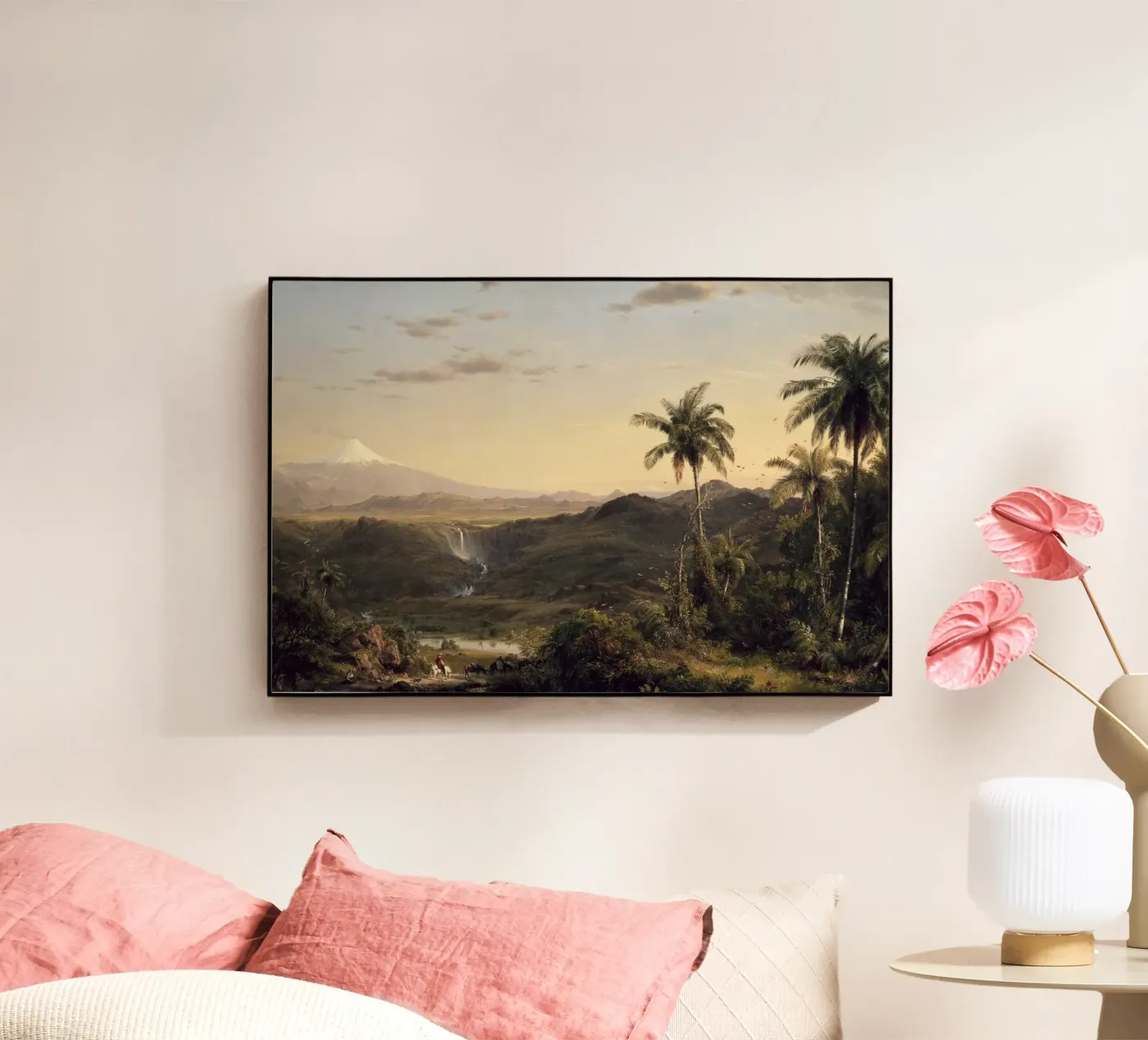 Paesaggio del Cotopaxi - Frederic Edwin Church plexiglass da Apolo Prints