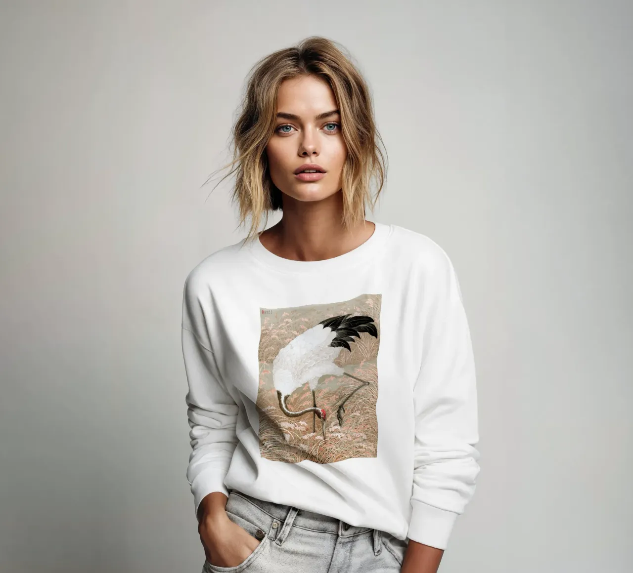 Tsuru sweatshirt van apoloprints