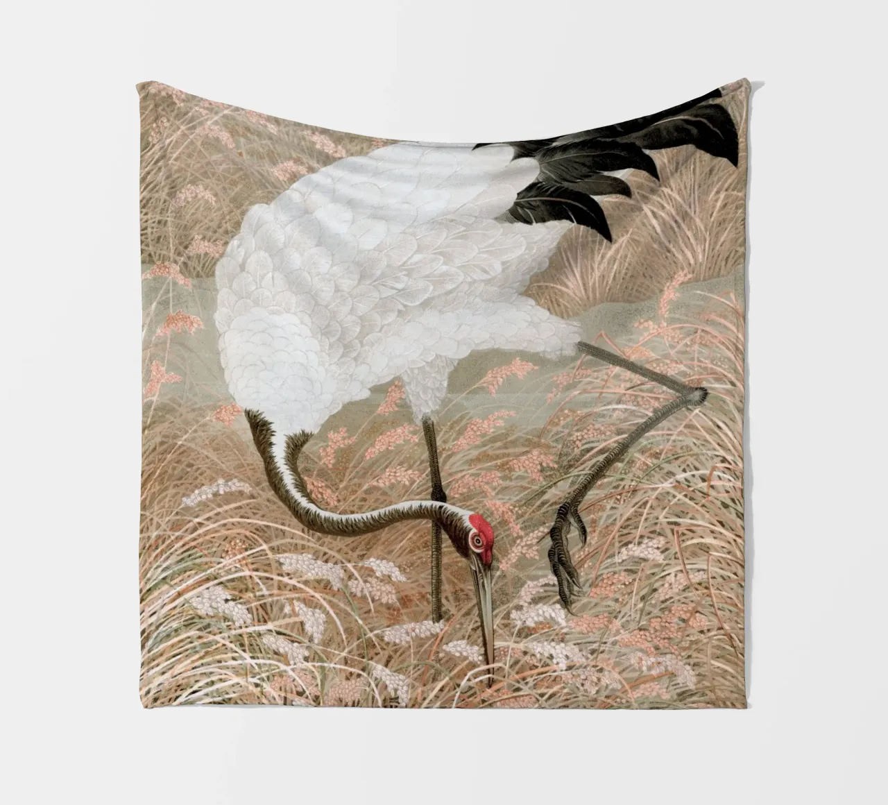 Tsuru coperta in pile da apoloprints