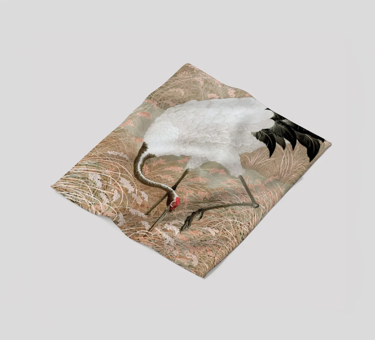 Tsuru coperta in pile da apoloprints