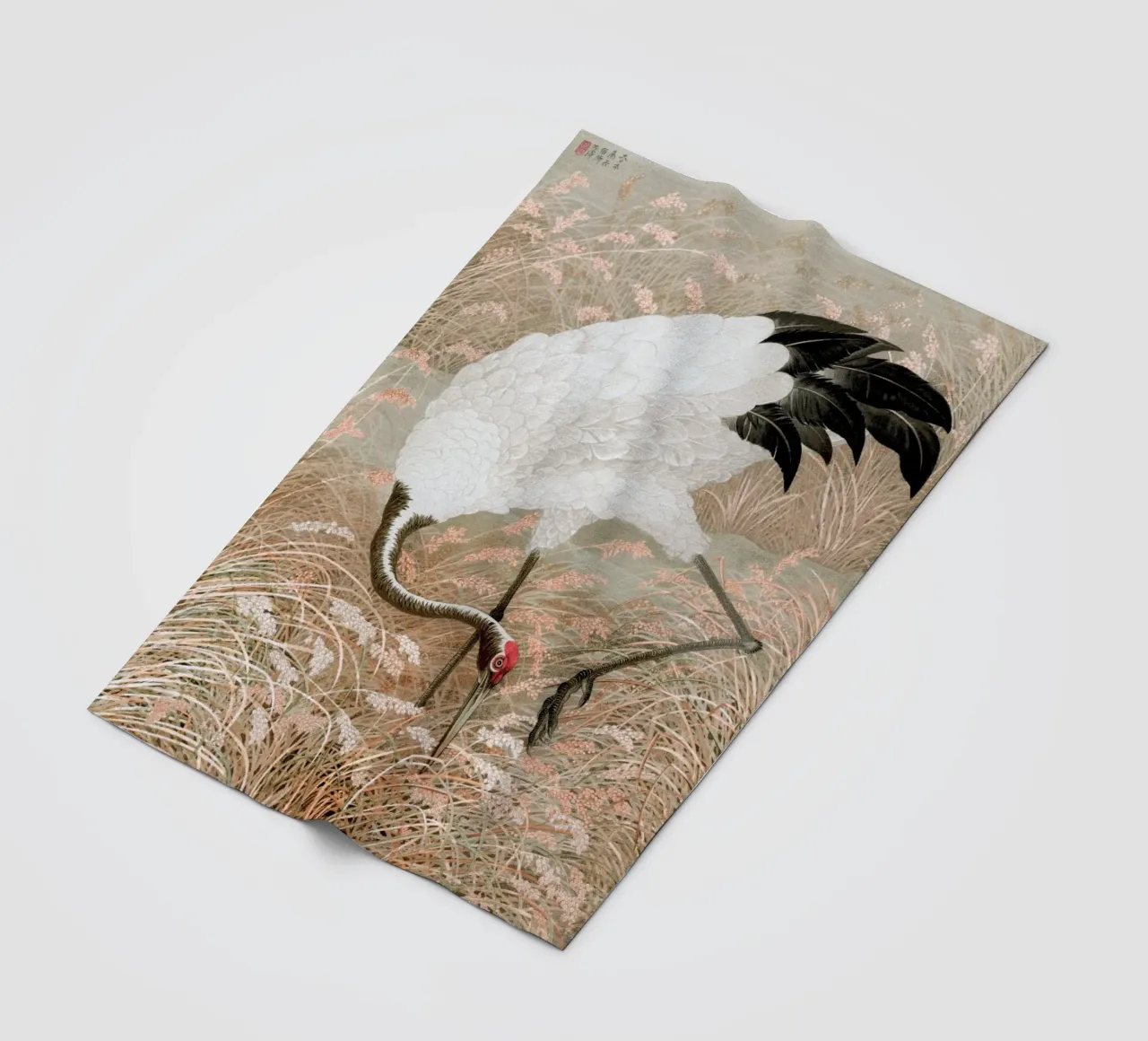 Tsuru coperta in pile da apoloprints