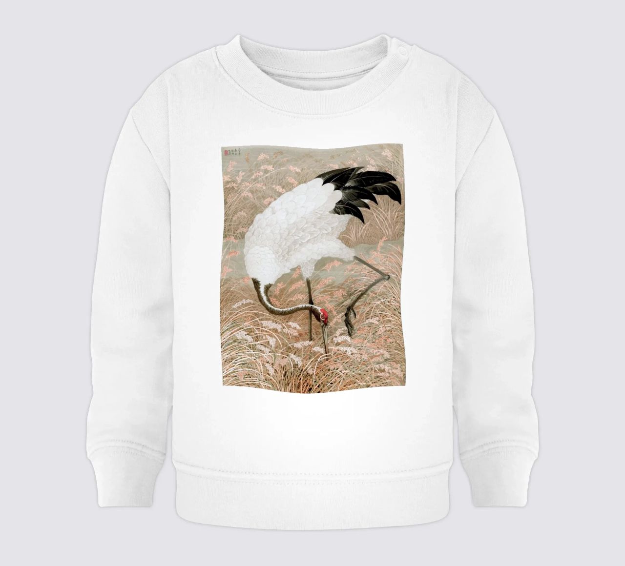 Tsuru felpa neonato da apoloprints