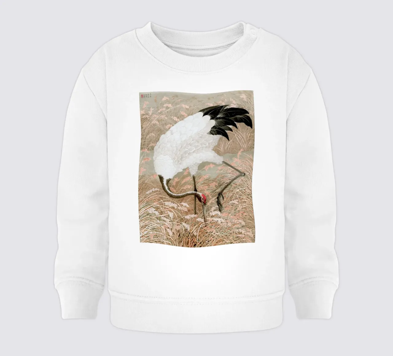 Tsuru baby sweatshirt van apoloprints