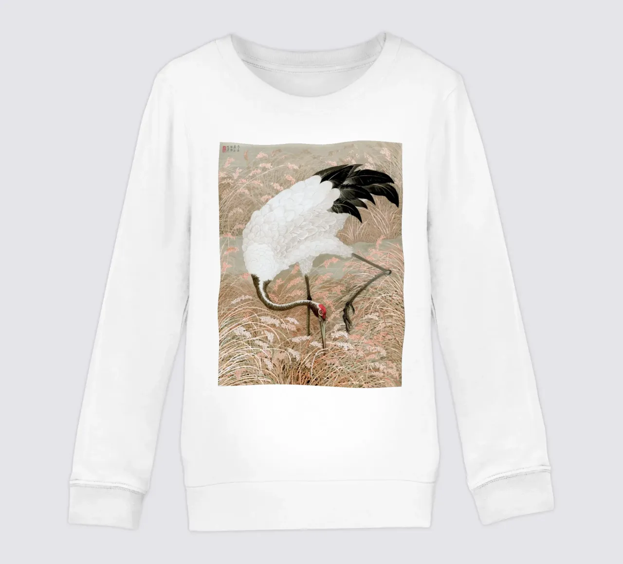 Tsuru felpa bambino da apoloprints