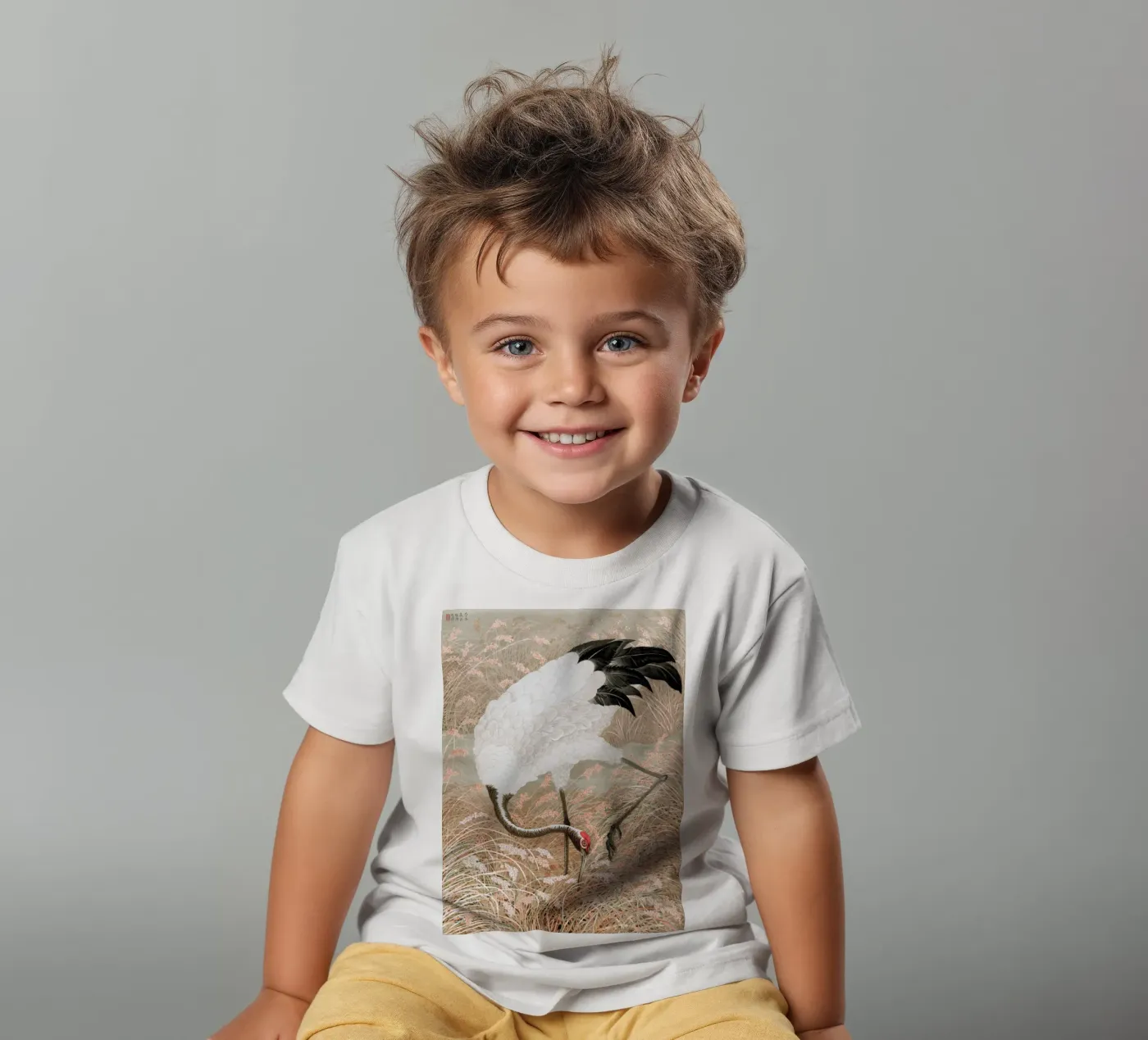 Tsuru kinder t-shirt van Apolo Prints