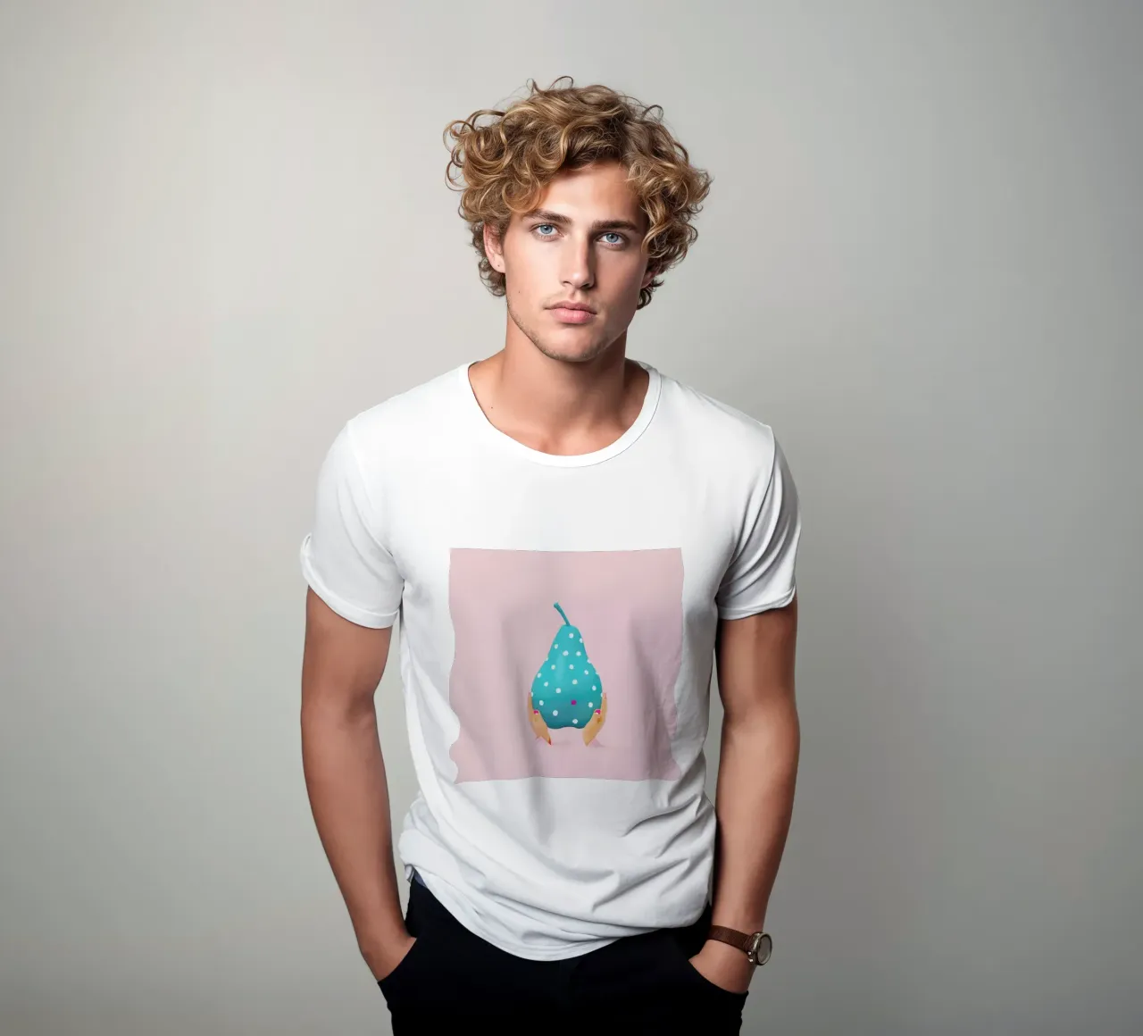My, What a Big Pear You Have t-shirt by Juj Winn