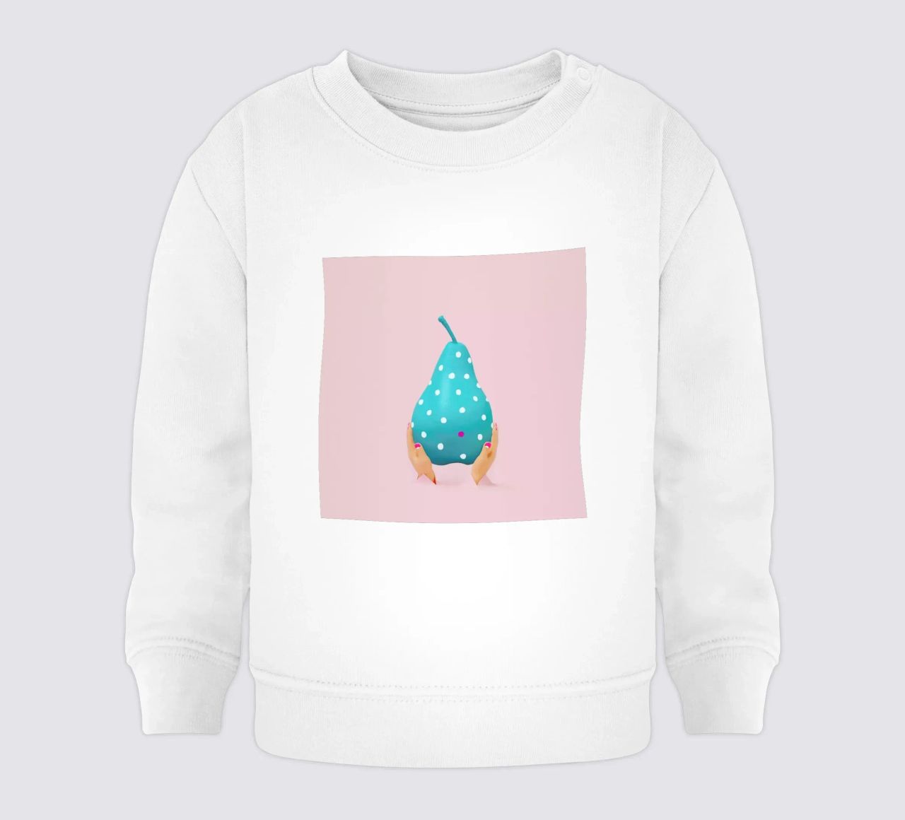 My, What a Big Pear You Have felpa neonato da Juj Winn