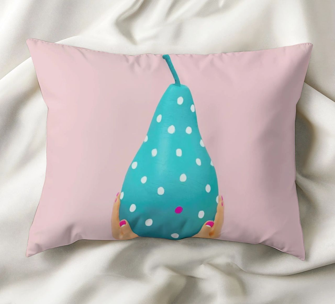 My, What a Big Pear You Have cuscino da Juj Winn