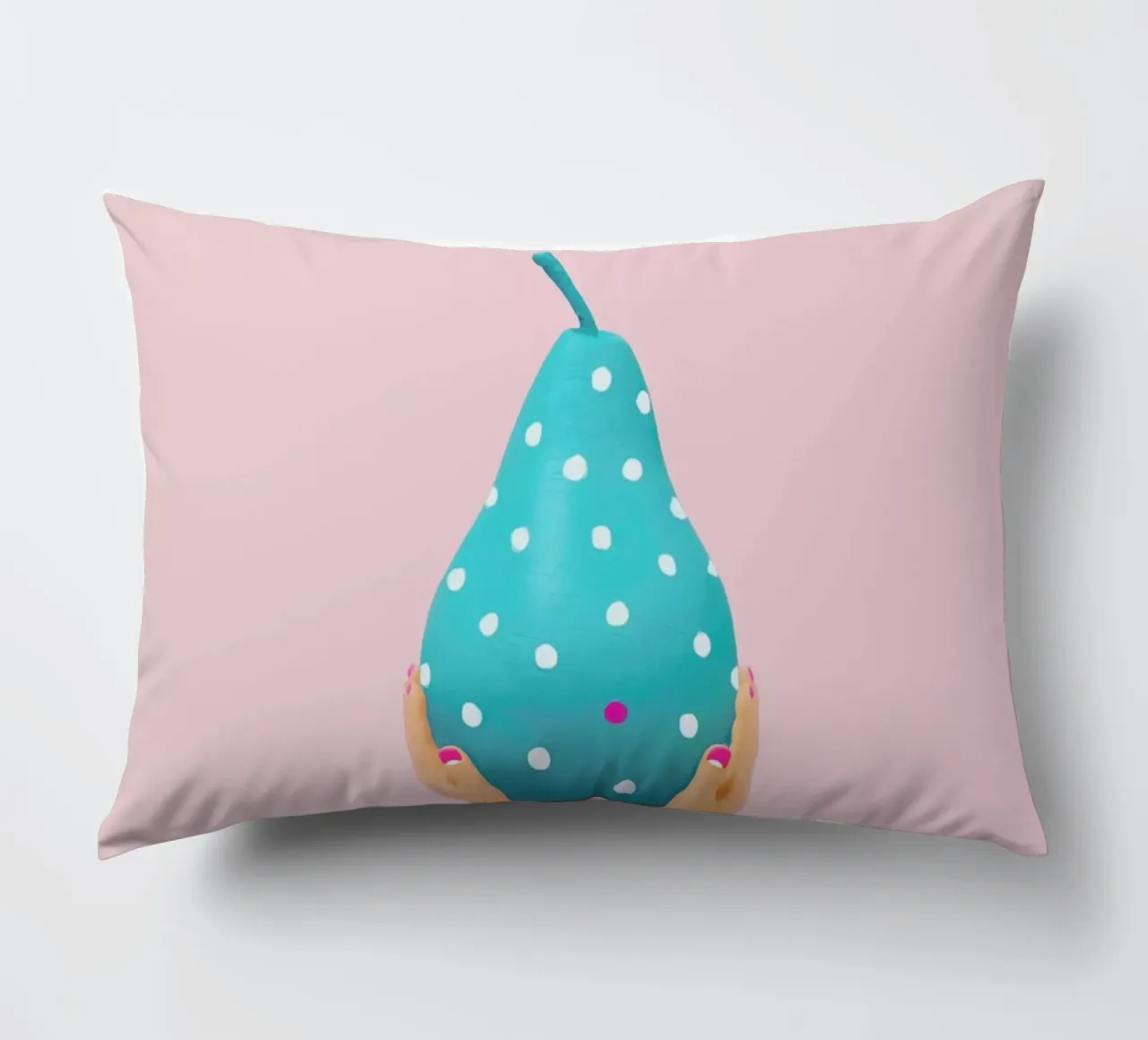 My, What a Big Pear You Have Kissen von Juj Winn