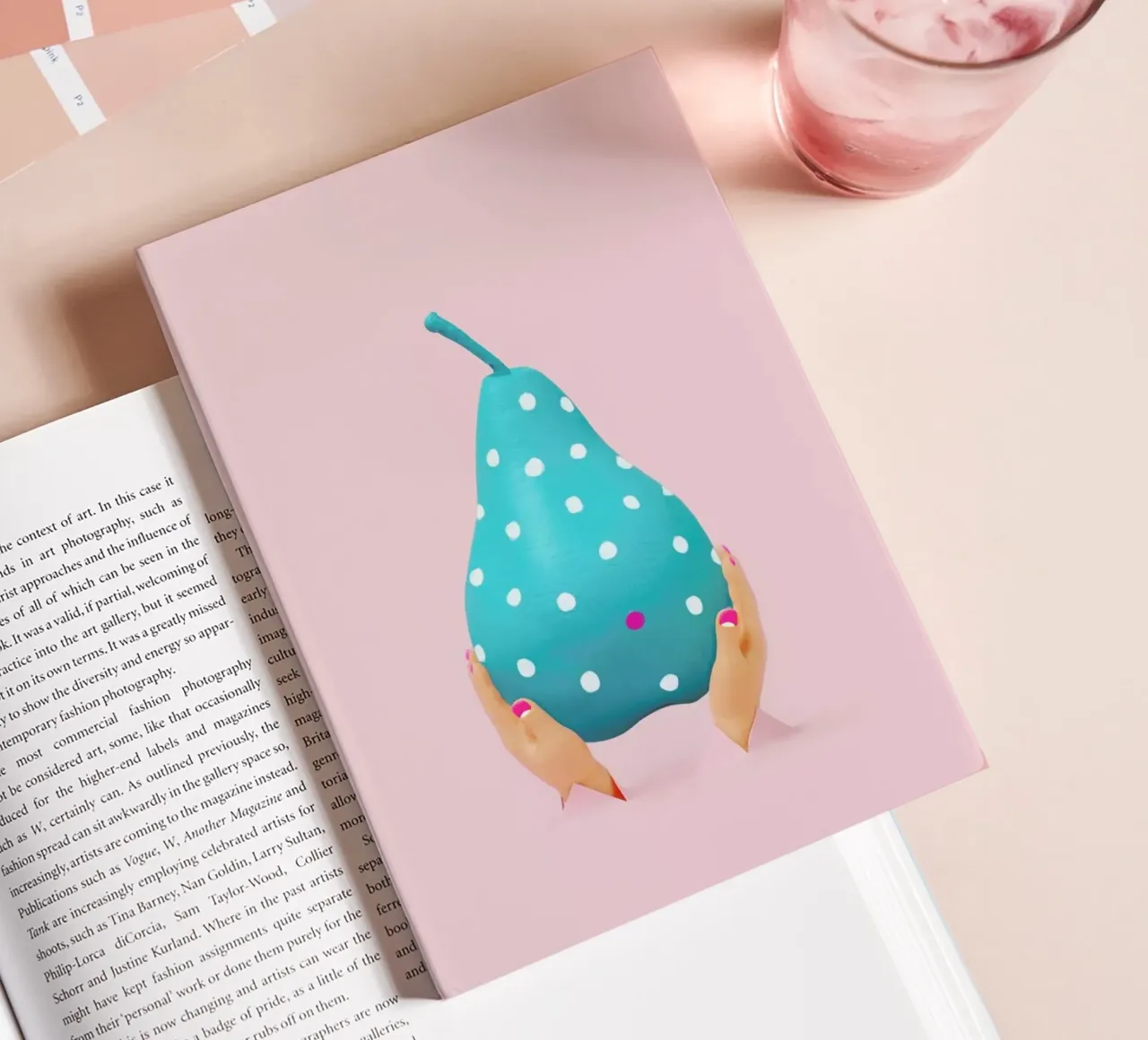 My, What a Big Pear You Have notebook by Juj Winn