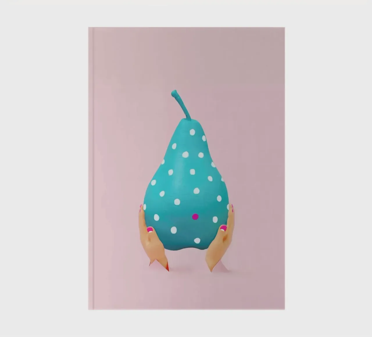 My, What a Big Pear You Have notebook by Juj Winn