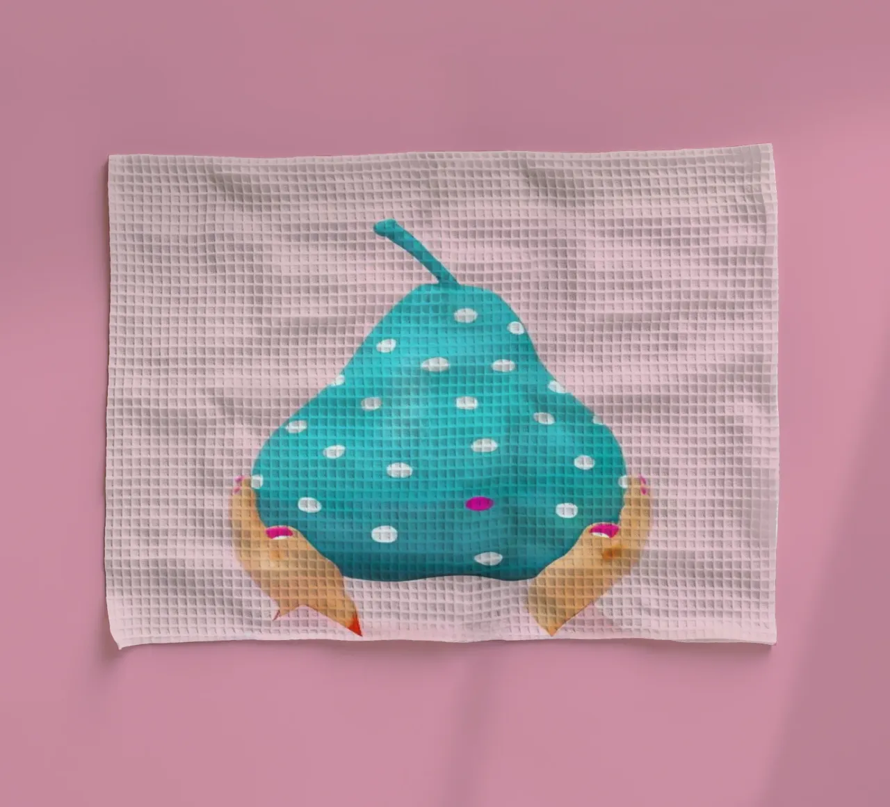 My, What a Big Pear You Have canovaccio da cucina da Juj Winn