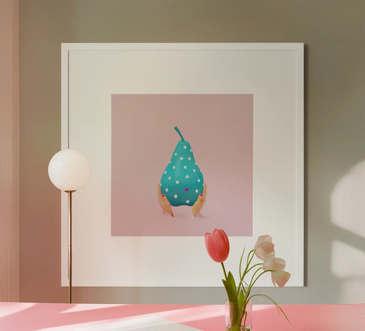 My, What a Big Pear You Have carta hahnemühle da Juj Winn