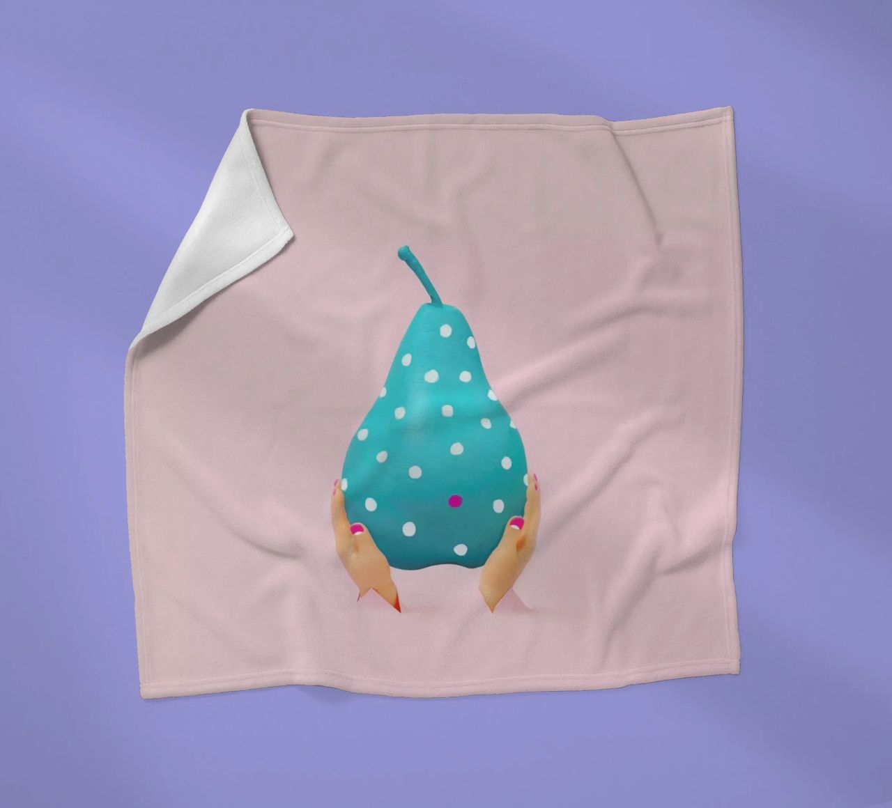 My, What a Big Pear You Have coperta in pile da Juj Winn