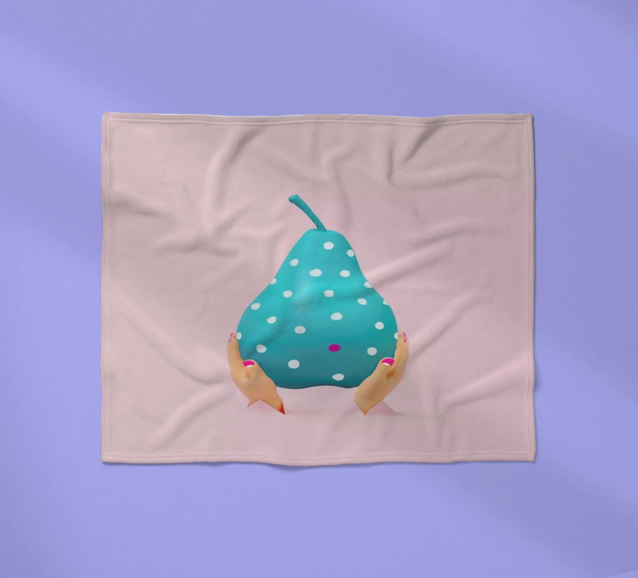 My, What a Big Pear You Have coperta in pile da Juj Winn