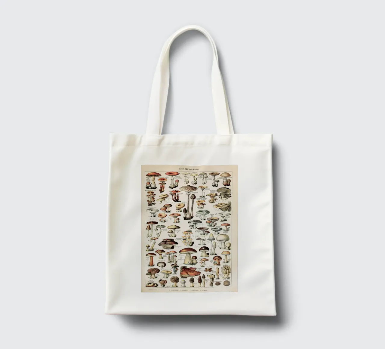 Boho Champignons / Mushrooms borsa in juta da apoloprints