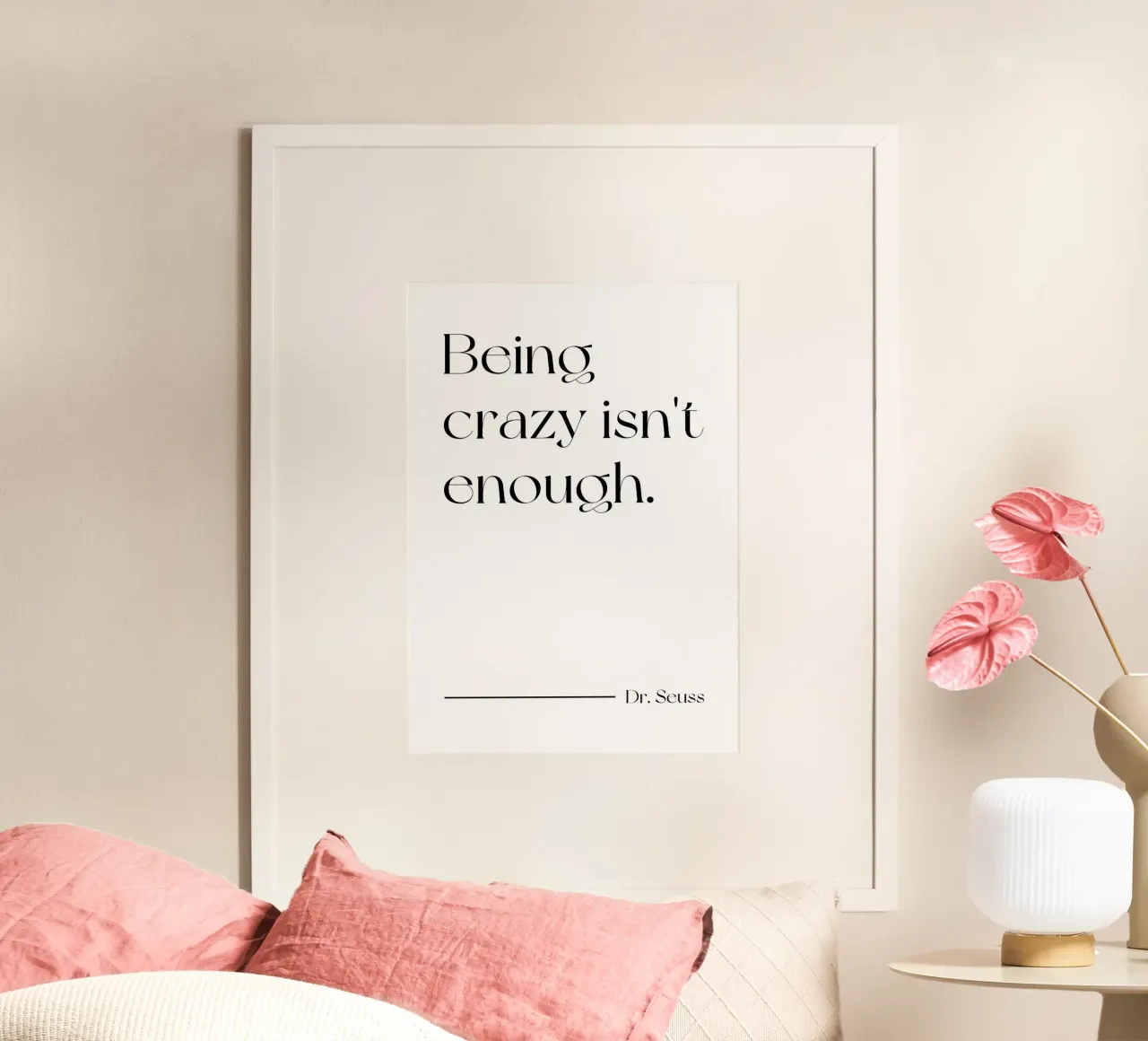 Essere pazzi non è sufficiente poster da Paigaam Studio