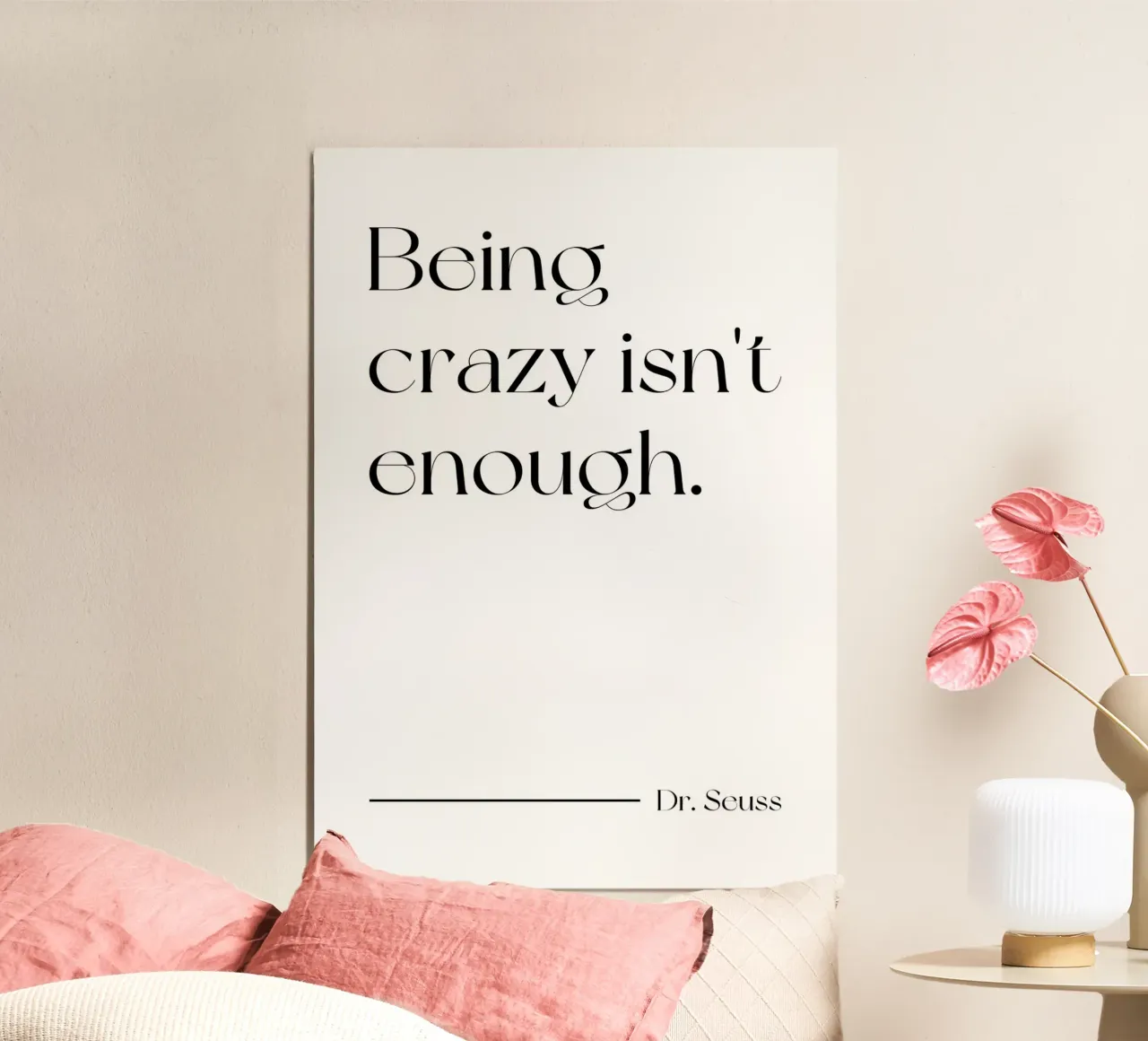 Essere pazzi non è sufficiente poster da Paigaam Studio