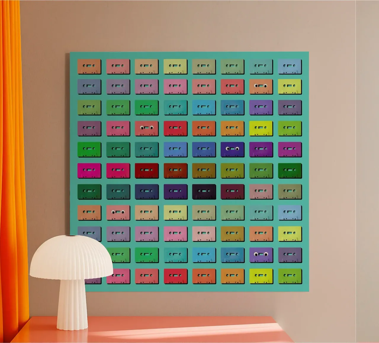 Mix Tape plexiglass da Juj Winn