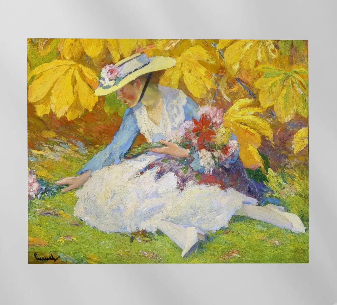 Edward Cucuel - Ricordi d'autunno pellicola backlit da ARTOTHEK